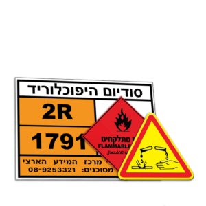 שילוט לחומרים מסוכנים